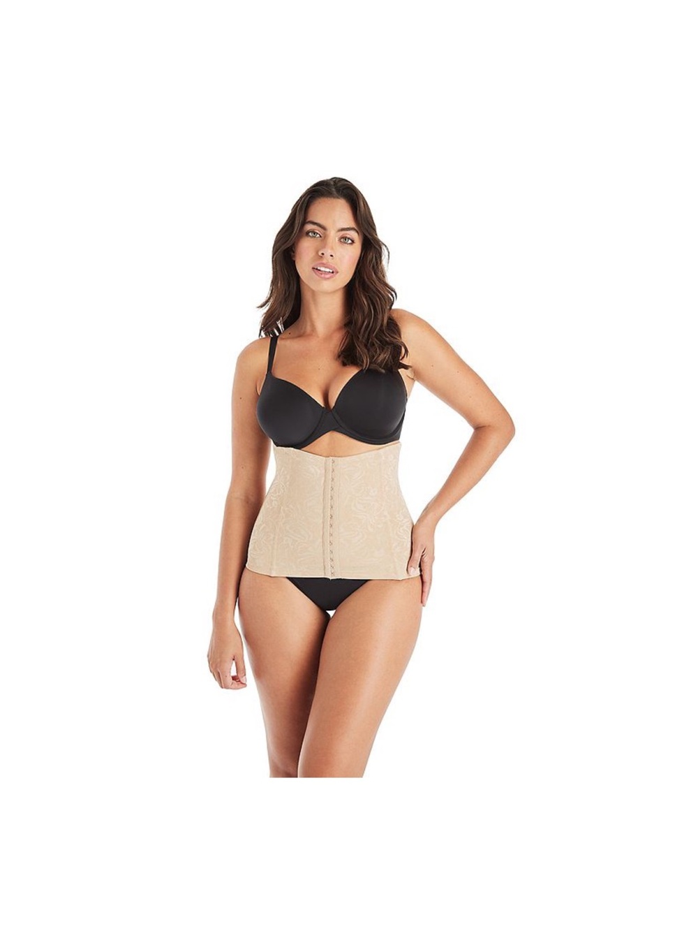 Maidenform Firm Control Shapewear Waist Cincher XL Body Beige